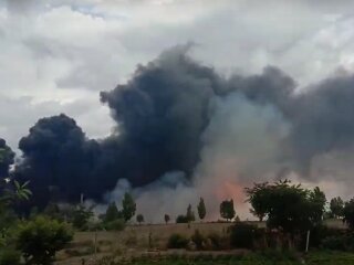 Пожежа у Скадовську