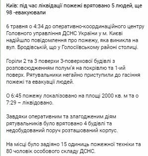 Скріншот з Telegram