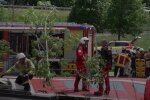 Авария с поездом в Германии