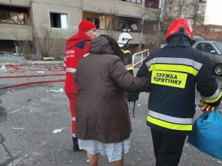 Обстріл житлового будинку в Києві