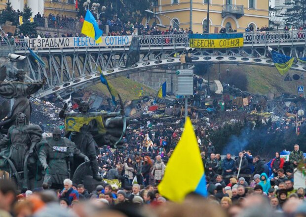 Майдан Незалежності, Київ, фото із соцмереж