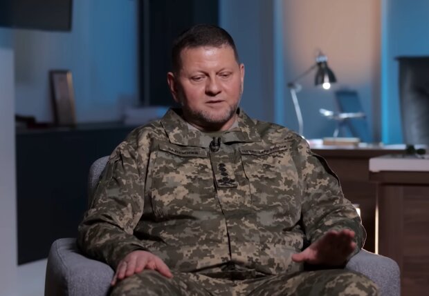 Валерий Залужный, кадр из интервью Дмитрию Комарову