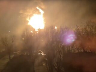 Пожар в Брянске