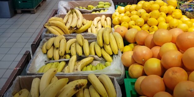 Стоимость фруктов в Украине