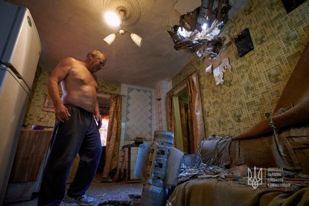 Обстріл Донецької області