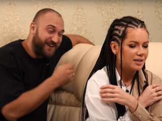 Фото Алины Шаманской и Руслана Ханумака