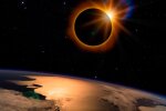 Сонячне затемнення, зображення з вільних джерел
