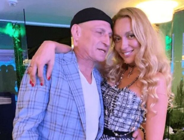 Оля Полякова с мужем Вадимом, фото из соцсетей