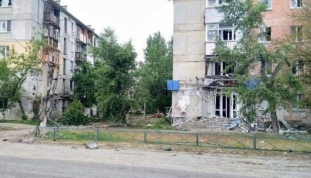 Обстрел Луганской области