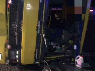 ДТП на трассе Киев-Чоп