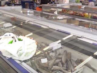 Риба, супермаркет, кадр з відео