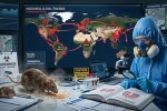 распространение хантавируса \ изображение создано с помощью ИИ