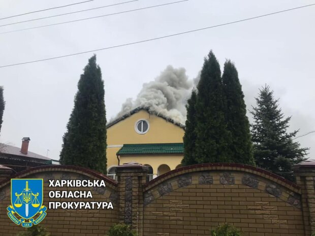 Обстрел поселка под Харьковом