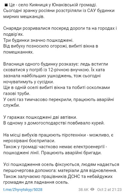 Скриншот с Telegram