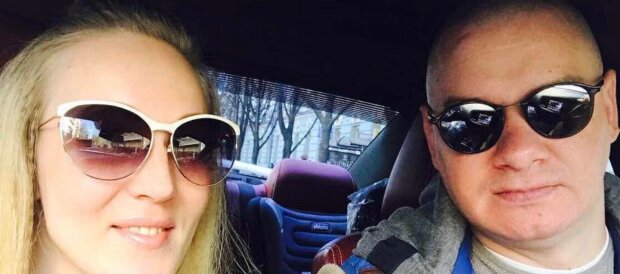 Фото Євгена Кошового із дружиною Ксенією