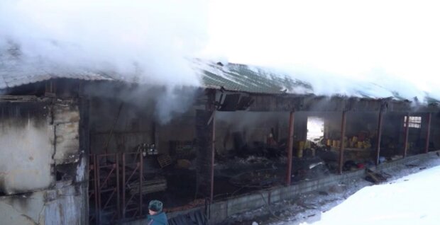 Пожар в россии