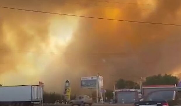 Пожар в россии