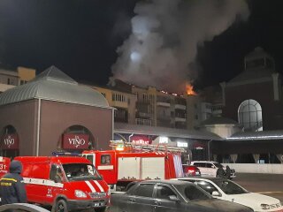 Пожар в Харькове