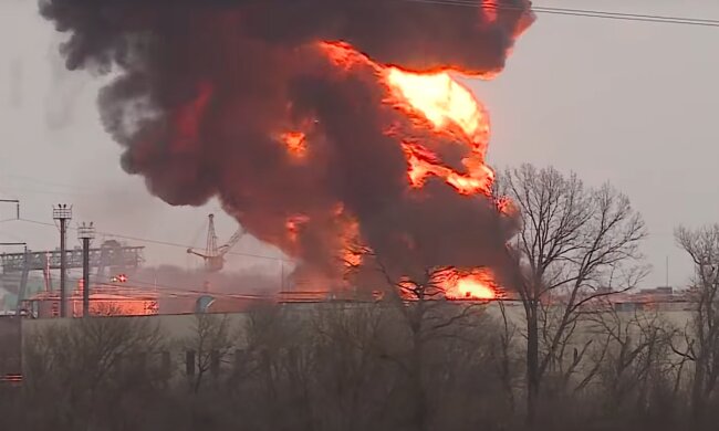 Пожежа в росії