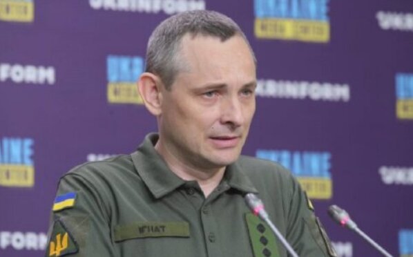 Юрий Игнат, спикер ВС ВСУ, кадр из интервью