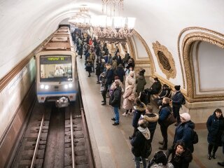 Метро в Москве, фото из соцсетей