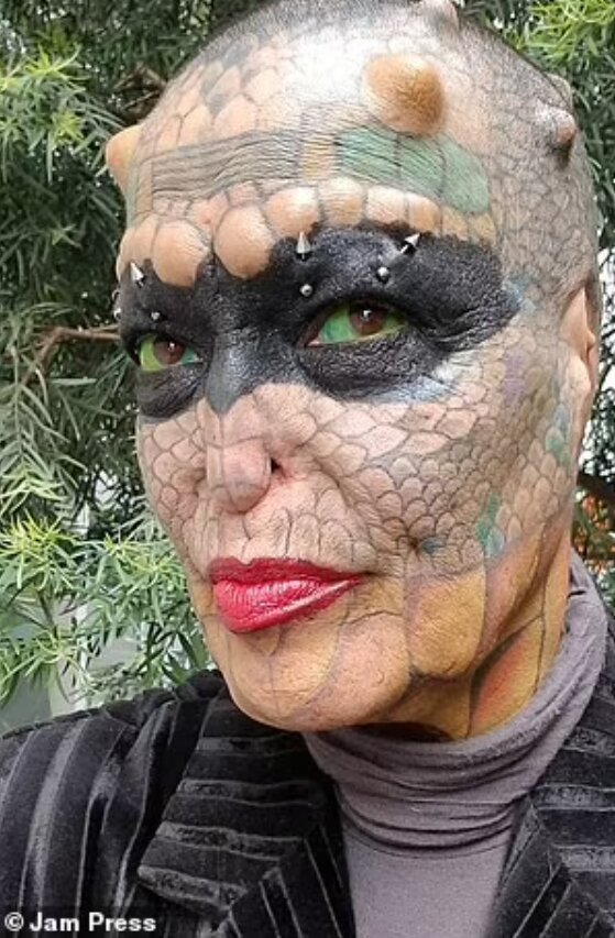 Мужчина-дракон из Техаса