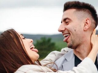 Фото Ксении Мишиной и Александра Эллерта