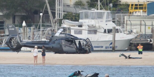 Авария вертолетов в Австралии