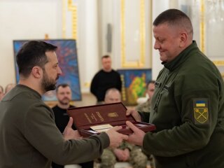 Володимир Зеленський та Валерій Залужний, фото: Офіс Президента
