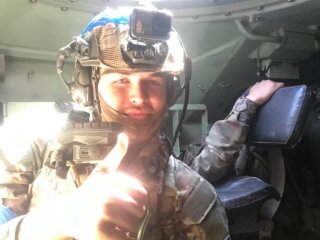 Пулеметчик "Саймон", фото из соцсетей