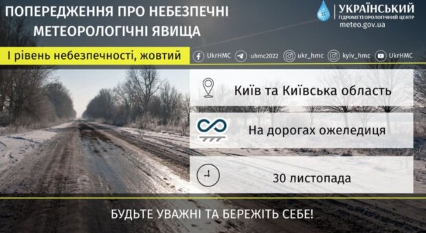 Предупреждение Укргидрометцентра