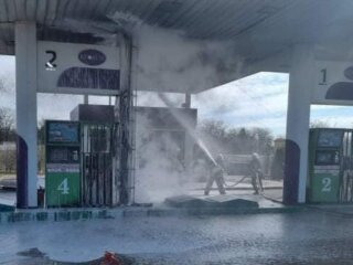 Обстріл станції в Миколаєві