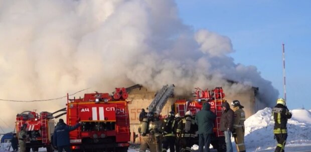 Пожар в россии