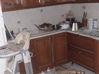 Взрыв гранаты в квартире