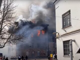 Пожар в Твери
