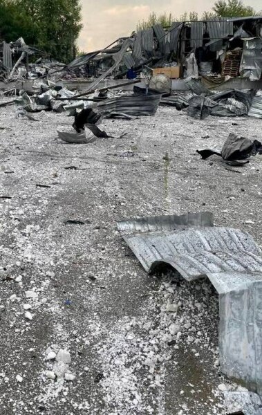 Обстрел Харьковской области