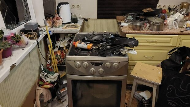 Взрыв в киевской квартире
