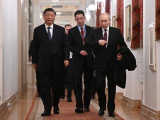 Владимир путин и Си Цзиньпин