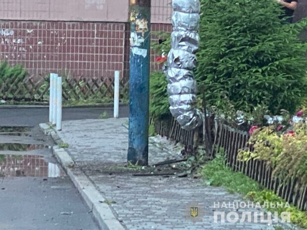 Фото с места преступления в Днепре