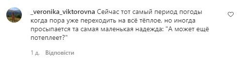 Комментарии со страницы Кати Осадчей в Instagram