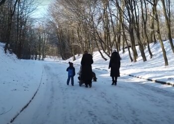 Зима в Украине
