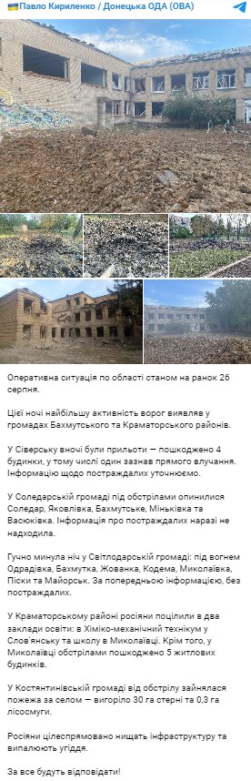 Скриншот с Telegram