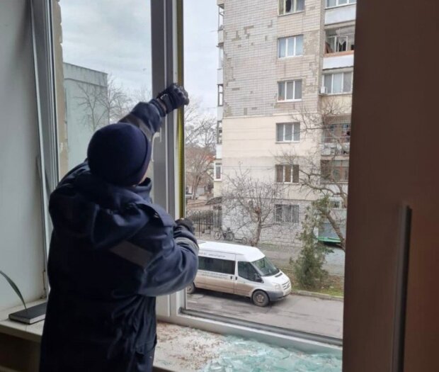 Обстріл пологового будинку в Херсоні