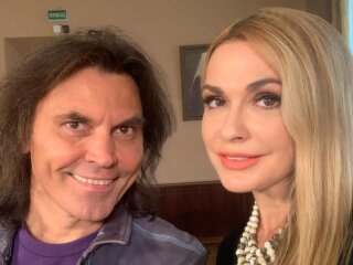 Ольга Сумська та Олег Борисюк, фото із соцмереж