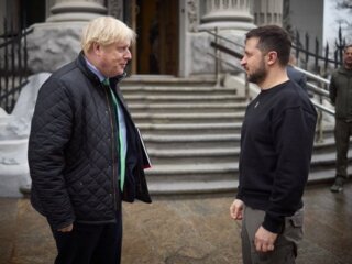 Борис Джонсон та Володимир Зеленський, фото: Офіс Президента