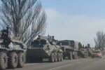 Передвижение техники оккупантов