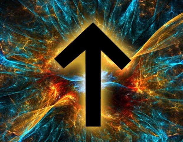 Руна Тейваз, фото из свободных источников