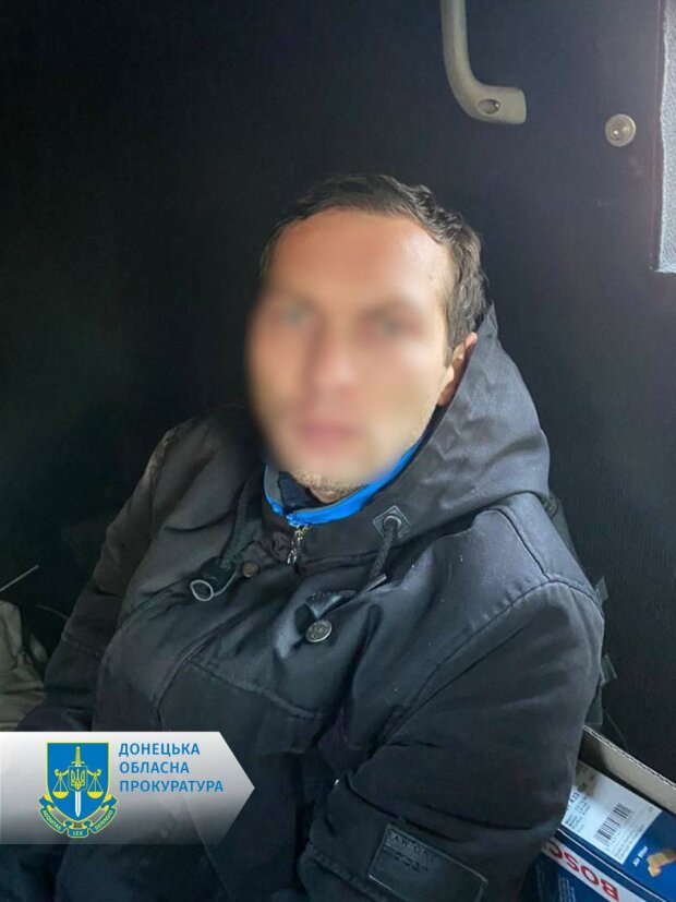 Задержание коллаборанта в Славянске