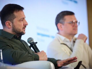 Володимир Зеленський та Дмитро Кулеба, фото: Офіс Президента