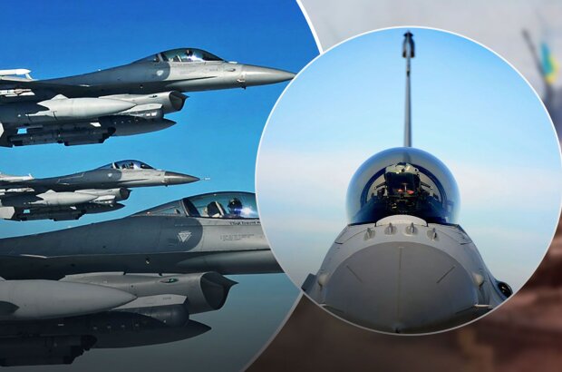 Истребители F-16, фото из свободных источников